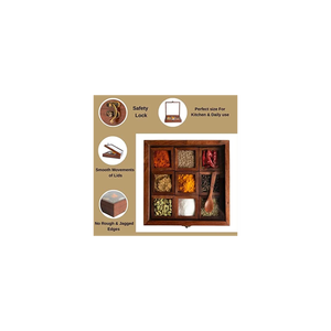 Elegant Rectangular <b>Wooden</b> Natural Storage Box Handmade Multipurpose Organizer for Jewelry Dry <b>Fruits</b> Gifting Cookware Parts - Product Image 5