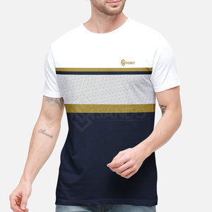 เสื้อยืดผู้ชายสีทึบพร้อมลายพิมพ์ไม่ซ้ำใครแห้งเร็วและทนทานสำหรับสวมใส่กลางแจ้งดีไซน์ล่าสุด - Product Image 2