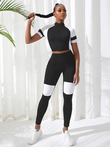 ชุดออกกำลังกาย2025สำหรับผู้หญิงชุดออกกำลังกายฟิตเนสฟิตเนสไซส์พิเศษออกแบบได้ตามต้องการ - Product Image 4