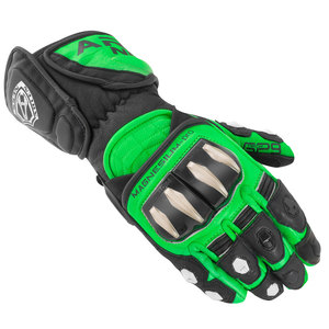 Gants de course moto en cuir personnalisés, paume antidérapante, intérieur respirant et absorbant la transpiration, imperméables, professionnels pour sports de plein air - Product Image 1