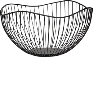 การออกแบบใหม่โดย MS INC 2ชั้นโลหะครัวผลไม้ผักตารางการรับประทานอาหารตะกร้าชาม - Product Image 4