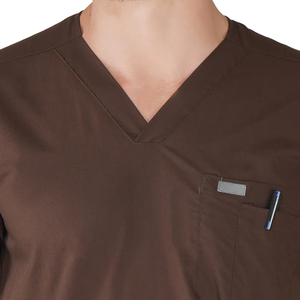 Top tendance hommes gommage costume ensemble haute qualité couleur personnalisée infirmière et médecin uniformes respirant à manches courtes gommage costume uniforme - Product Image 6