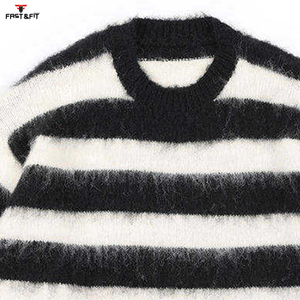 Suéter de Punto para Hombre, Cuello Redondo, Personalizable con Logotipo Frontal, Antiarrugas, Antibolitas, Secado Rápido, a la Moda - Product Image 5