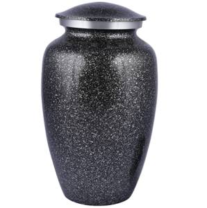 Belle urnes de crémation en aluminium fini tourbillon en gros de haute qualité forme classique urnes en métal élégantes pour les funérailles - Product Image 2