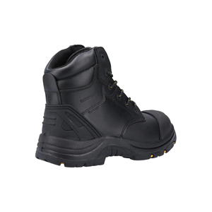 Botas de Trabajo de Seguridad de Cuero Genuino de Alta Calidad, Estilo Vaquero, Antipinchazos, para Fábrica, Otoño - Product Image 6