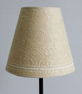 Lámpara hecha a mano de alta calidad 100% fibra orgánica Lokta papel reciclado Diseño Artesanal personalizado sombra de caña en forma de cono-para - Product Image 2