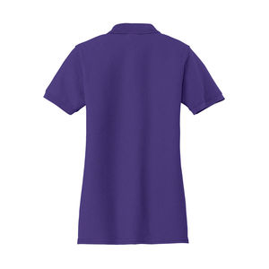 <b>Women's</b> Quick Dry Breathable Jersey Cotton for <b>Polo</b> Shirt-Bulk Moisture Wicking Micro Pique Design with Short Sleeves - Product Image 2