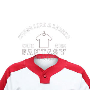 Uniforme de Béisbol FANTASY WEAR 2026 de Alta Calidad con Botones Completos y Conjunto Combinado, Ropa Deportiva Transpirable de Secado Rápido, Certificación CE ISO - Product Image 2