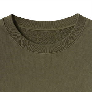 Sudadera de cuello redondo de lana Premium con forro acogedor, ideal para hombres y mujeres, ropa de invierno, capas y conceptos básicos de descanso, mezcla de algodón - Product Image 4