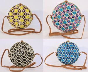 Bolso de bambú tejido a mano al por mayor colorido, bolsos naturales con logotipo, nuevos bolsos de moda para damas y niñas - Product Image 6