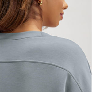 เสื้อสเวตเชิ้ตคอกลมทรงโอเวอร์ไซส์คุณภาพพรีเมียมสำหรับผู้หญิง สินค้าขายดี แขนยาว เสื้อสเวตเชิ้ตผู้หญิง - Product Image 6