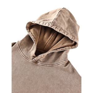 Sudadera con Capucha Unisex de Felpa Francesa de Alta Calidad con Logotipo Bordado Personalizado, Diseño Gráfico Vintage, Lavado Ácido - Product Image 2