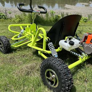 Vente flash : <span class=keywords><strong>Kart</strong></span> à pédales 4 roues, motoneige à transmission par chaîne, <span class=keywords><strong>2</strong></span> <span class=keywords><strong>temps</strong></span> - Product Image 2