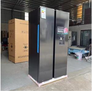 Réfrigérateur-congélateur domestique à porte française, grande capacité, dégivrage manuel, thermoélectrique, pour la cuisine familiale - Product Image 2