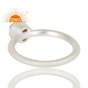 Best Selling Fine Sterling Silver Natural <b>Labradorite</b> Gemstone Stackable <b>Ring</b> Custom Jewelry Manufacturer - Product Image 2