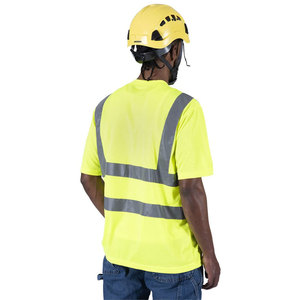 Camiseta de alta visibilidad para hombre de buena calidad, camiseta de seguridad reflectante, ropa de seguridad de HEBOLDIMPEX - Product Image 4