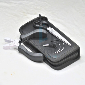 ชุดเครื่องมือต่อผมเคราตินขนาดเล็กพร้อมคีมสีดำและสีขาว - Product Image 2