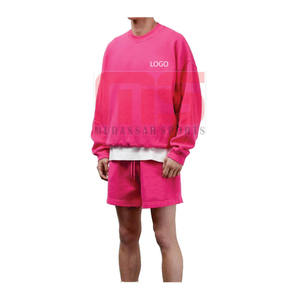 Nouveauté 100% coton Basique Pull en molleton thermique pour homme Anti-boulochage Pull décontracté Automne Manches longues Col rond ODM - Product Image 6