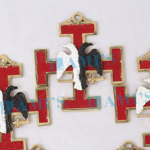 Bijou personnalisé au 30e degré 4 Taus Franc-maçon Bijou Regalia Bijou maçonnique de qualité supérieure - Product Image 2