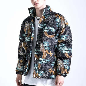 Chaquetas para Hombre con Estampado de Dragón Chino, Chaqueta de Invierno Personalizada, Chaqueta con Logotipo Personalizado para Hombre, Chaquetas de Plumón 2026 - Product Image 5