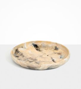 Plat de service en résine verte fait à la main grand bol décoratif en résine pour la table à manger de cuisine bol en résine de qualité supérieure au design moderne - Product Image 5