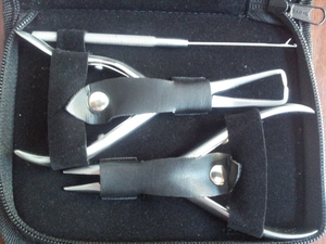 Outils de pose d'extensions de cheveux de haute qualité 2025, pince à extensions de cheveux à surface plane, outil pour extensions de pointe - Product Image 2