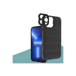 Étui de protection fin et résistant aux chocs Netzy Premium pour iPhone 12 Pro, bleu sax, coque arrière en silicone souple, styles Ins, modèle A22 11Pro - Product Image 4