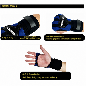 Guantes de Boxeo Profesionales con Acolchado Extra, Sistema de Ajuste Rápido, Material PU Ecológico, Cómodos y Suaves - Product Image 4