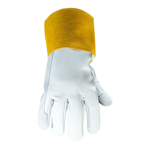 Fashion Custom Men Leather <b>Welding</b> Gloves Cheap Price Best Quality Leather <b>Welding</b> Gloves For Adults OEM Service - Product Image 5