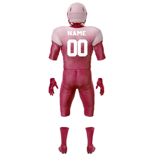 Uniforme de football américain personnalisé professionnel, 100% polyester, impression par sublimation personnalisée, séchage rapide, respirant pour l'été - Product Image 4