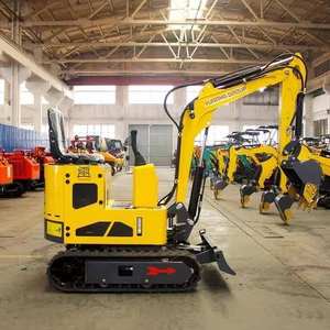 Mini excavadora de 1,2 toneladas de alta calidad, pequeña excavadora compacta, 3 años de garantía - Product Image 4