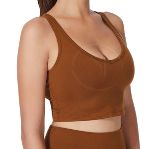 Best Selling Women's High Quality Spandex/Polyester Sports <b>Bra</b> Lightweight Adjustable <b>Straps</b> Quick Dry Breathable Plus Size for - Product Image 4