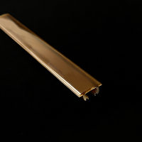 Diffuseur de lumière LED en polycarbonate extrudé Bming, profilé PC givré/opale, couvercle en plastique pour éclairage linéaire moderne intérieur