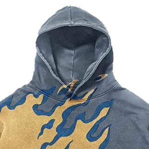 Sudadera con Capucha Unisex OEM para Hombre, 100% Algodón, Peso Pesado, Impresión Personalizada, Sudadera con Capucha con Impresión Digital para Primavera - Product Image 4