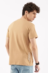 เสื้อยืดคอกลมพิมพ์ลายสำหรับผู้ชายเสื้อยืดผ้าฝ้าย GSM ขนาด250-300 - Product Image 4