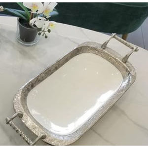 ถาดเสิร์ฟช็อกโกแลตโลหะสีทองแนววินเทจถาดเสิร์ฟขนมทำจากโลหะเหมาะสำหรับงานแต่งงานและงานอีเวนต์ลดราคา - Product Image 6