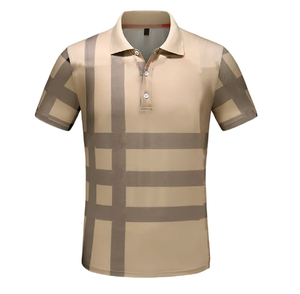 Concevez votre propre polo de marque à manches courtes en polyester pour hommes, t-shirts polo de golf pour hommes, de haute qualité - Product Image 1