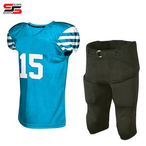 Uniforme de fútbol americano para hombres superventas, uniformes de fútbol americano de sarga para jóvenes - Product Image 5