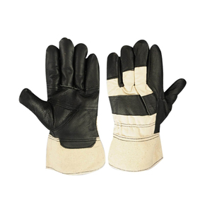 Gants de sécurité en cuir de vachette véritable de haute qualité, cuir véritable de première qualité - Product Image 5