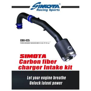 Kit de entrada de aire de fibra de carbono de alta calidad de repuesto para MONDEO WAGON 5.5TH 2.0L, garantía de 12 meses ISO9001, 1, 2, 0, 2 - Product Image 3