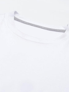 Classic Round Neck Plain <b>Tshirts</b> For Men customized logo design OEM embroidered and printed design t shirts for men's 2023 - Product Image 3