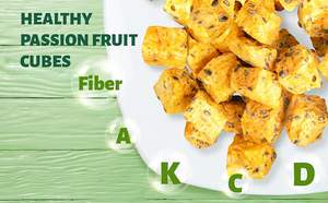 A granel 1kg crujiente dulce liofilizado en rodajas fruta de la Pasión Comida instantánea frutas secas congeladas aperitivos - Product Image 3