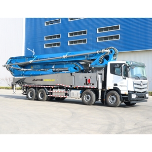 Camion pompe à béton lourd JIUHE, pompe à béton montée sur camion, flèche de pompe à béton de 58 m, prix du camion pompe à béton - Product Image 2