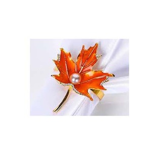 Rond de serviette design ananas gaufré or Vaisselle Rond de serviette en vrac or de mariage de haute qualité - Product Image 3