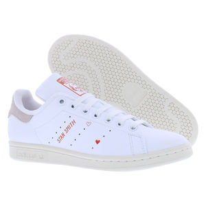 Chaussures Adidas Stan Smith pour femmes Couleur : Blanc/Rouge 100% authentiques - Product Image 2