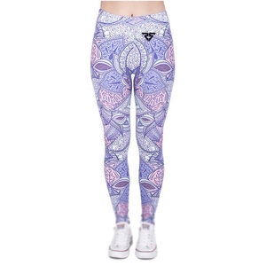 Fashion Comfortable Leggings Custom Women High Waisted Seamless Gym Yoga <b>Tights</b> Sublimation Leggings For Women - Product Image 1