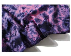 New Arrival Combed Cotton Jersey Summer <b>Women'S</b> <b>T</b> <b>Shirts</b> <b>Tie</b> <b>Dye</b> Loose Short Sleeve Tee for Female Tops - Product Image 2