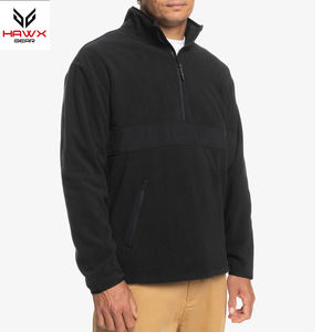 Pull à capuche léger à séchage rapide pour hommes impression de mode saison d'hiver tissu polaire doublé en gros ODM approvisionnement utilisation en extérieur - Product Image 4