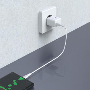 Chargeur de bureau blanc à charge rapide MTC-03, adaptateur de charge 20W pour écouteurs et usage industriel avec prises US et EU - Product Image 3