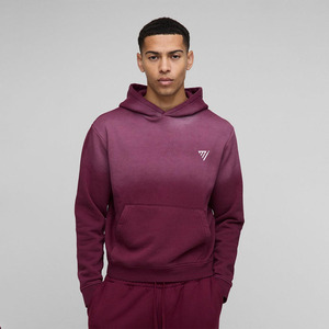 Venta al por mayor de color sólido con capucha Casual Hombres con capucha de manga larga de gran tamaño Hombres Sudadera con capucha Jersey de punto de los hombres - Product Image 1